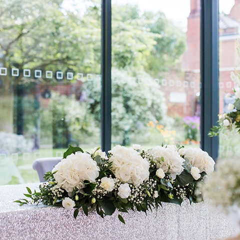 Top Table flowers