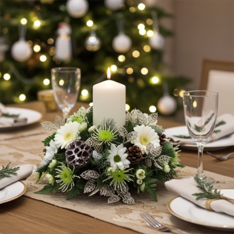 Christmas table centre